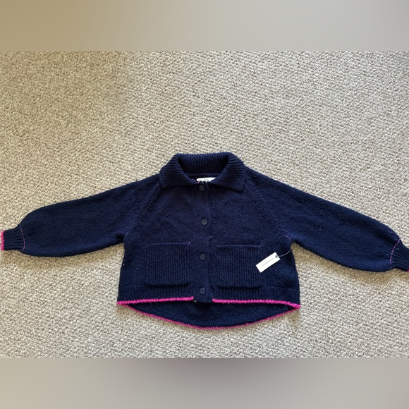 Anthropologie NWT The Jesse Dog Icon Cardigan Sweater Pilcro size XS - Picture 6 of 10